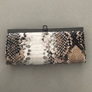 Kelly&Katie snake print clutch/wallet